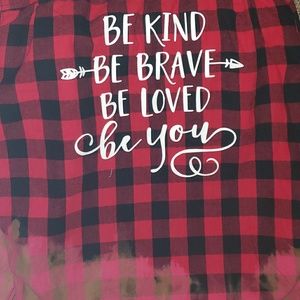 Flannel Distressed Button up